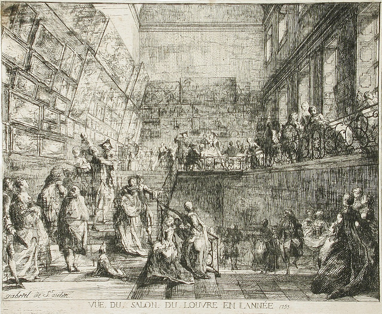 1280px Vue du Salon du Louvre en lannee 1753 LACMA AC1998.27.1