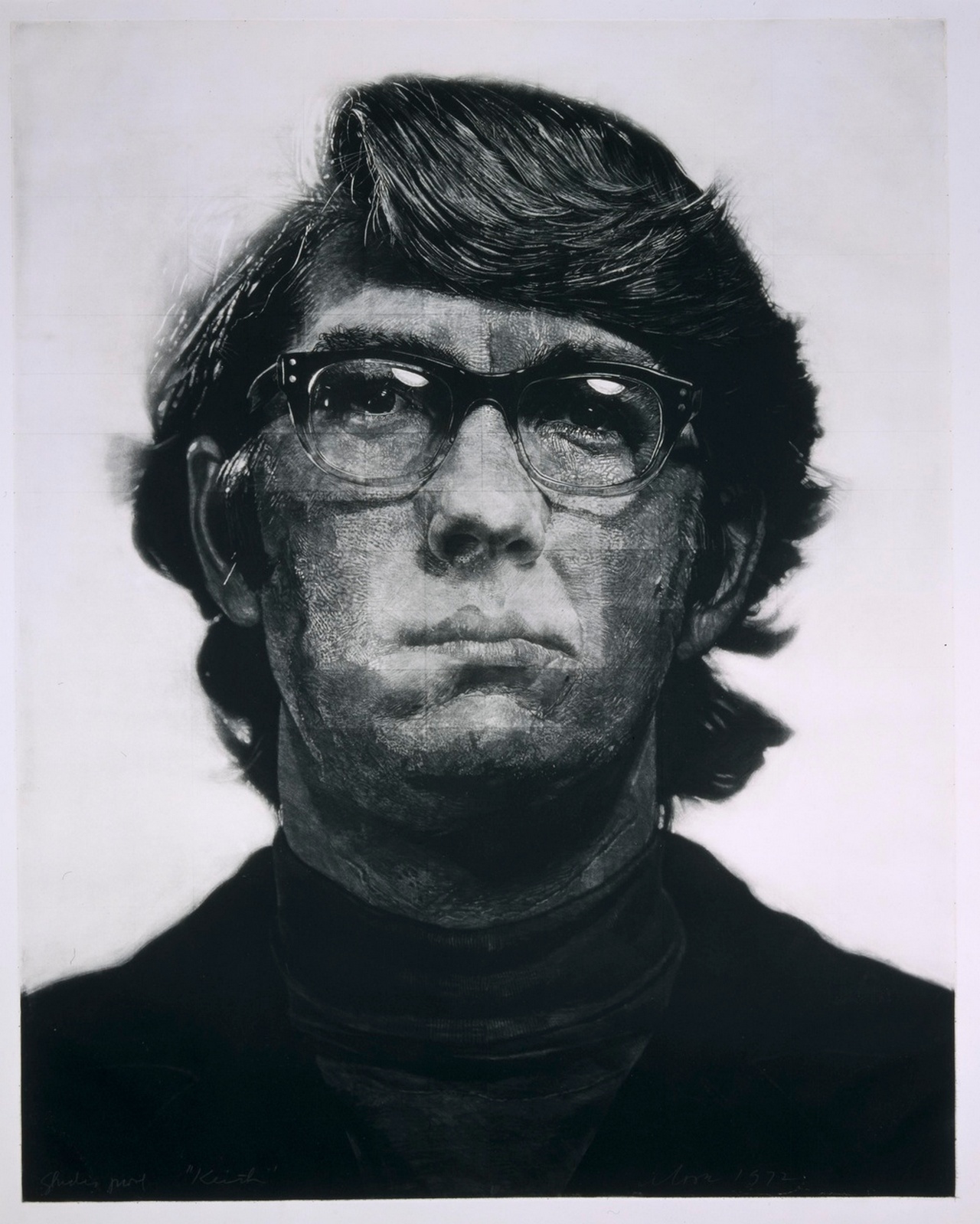 Chuck Close Keith 1972 Centraal Museum Utrecht