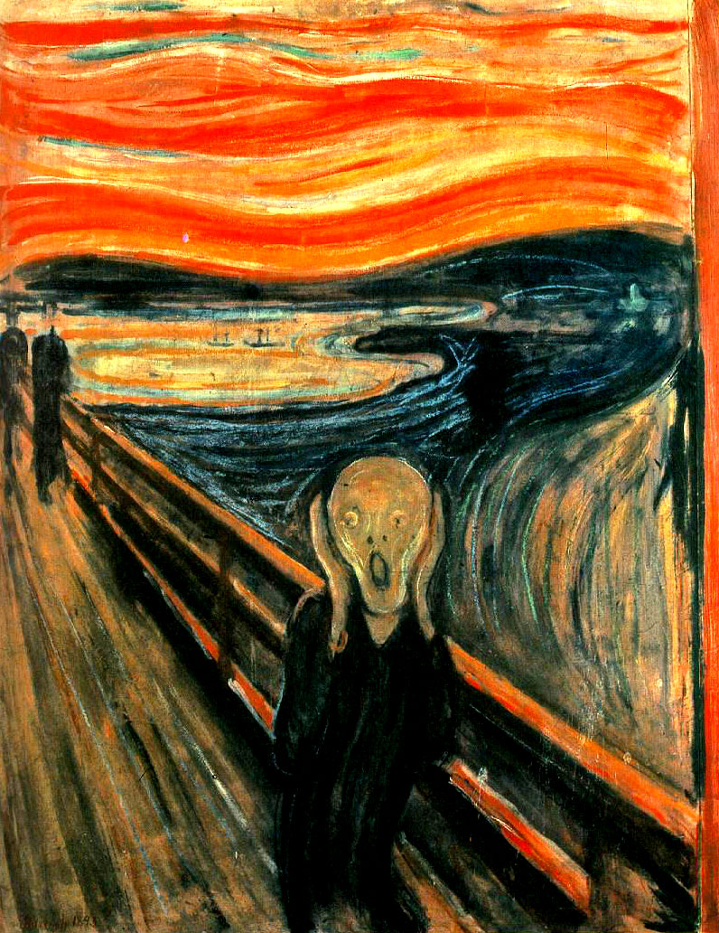 1893 edvard munch the scream